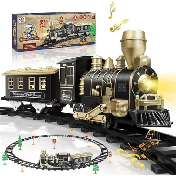 Christmas Train Set for Kids Ages 4-8 – Christmas Tree Train Set - Picture 7 of 7
